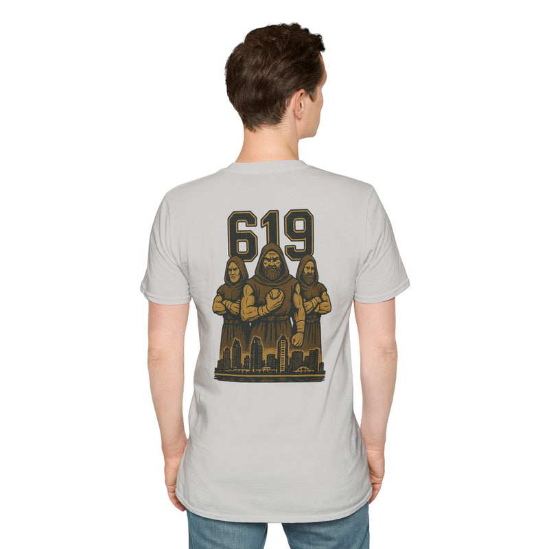 The Cleansed Order | San Diego Area Code Baseball Tee