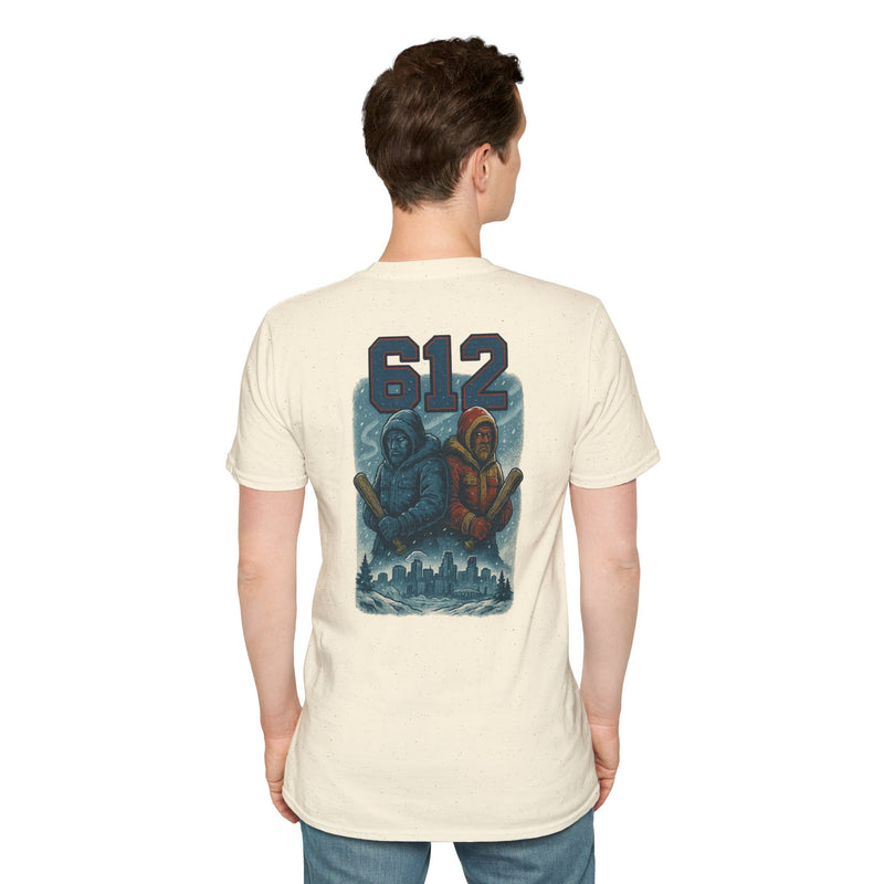 Icebound Sentinels | Minnesota Area Code Baseball Tee