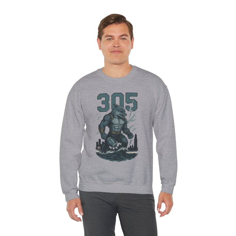 The Undertide | Miami Area Code Football Sweatshirt
