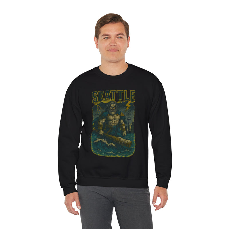 The Deep Surge Sovereign | Seattle Baseball Sweatshirt