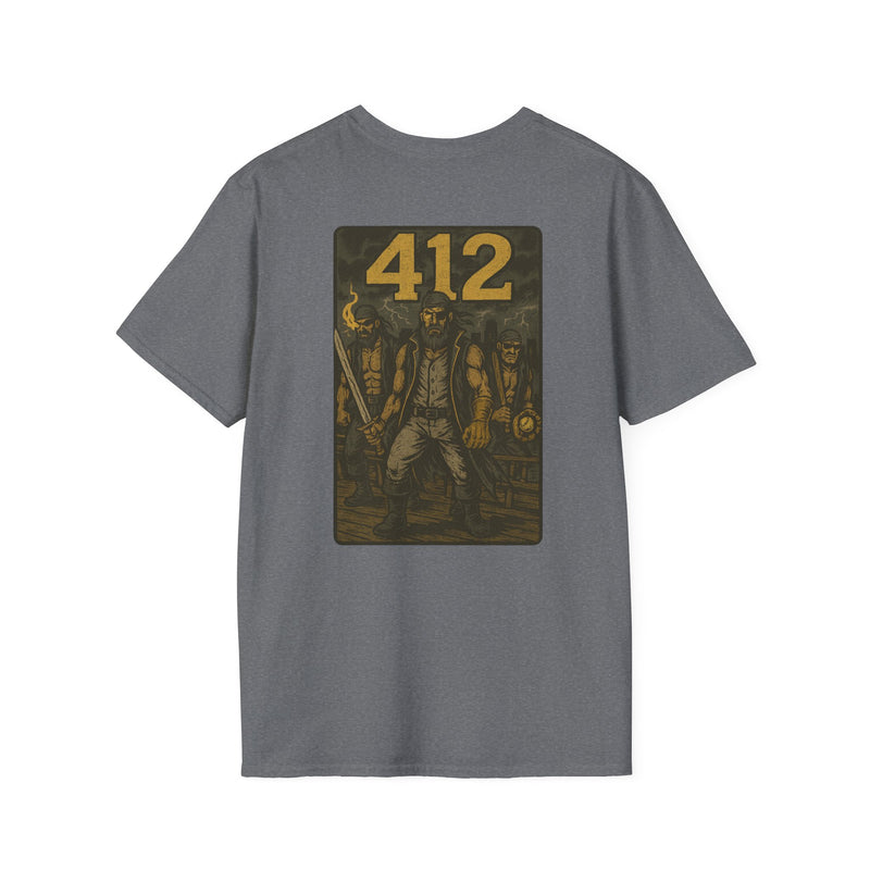 The Floodline Pact | Pittsburgh Area Code Baseball Tee