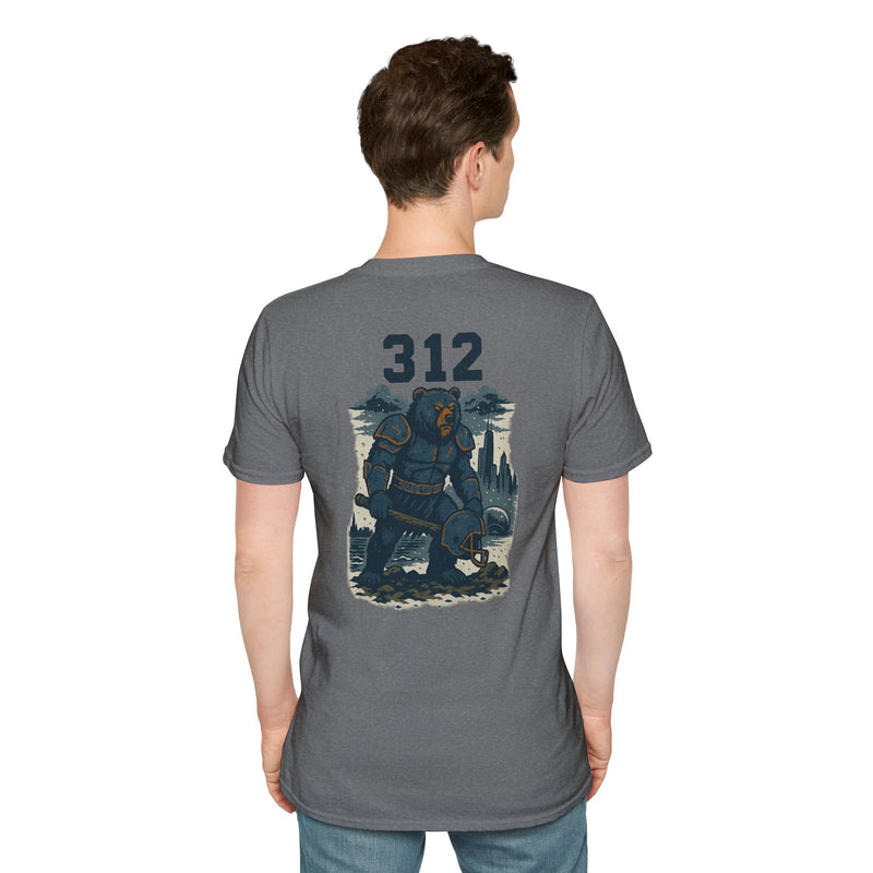 The Frostmaul | Chicago Area Code Football Tee