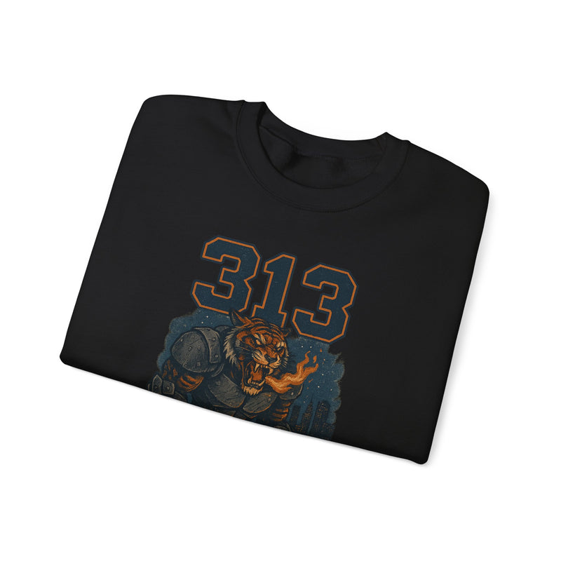 The Ironclaw | Detroit Area Code Baseball Sweatshirt