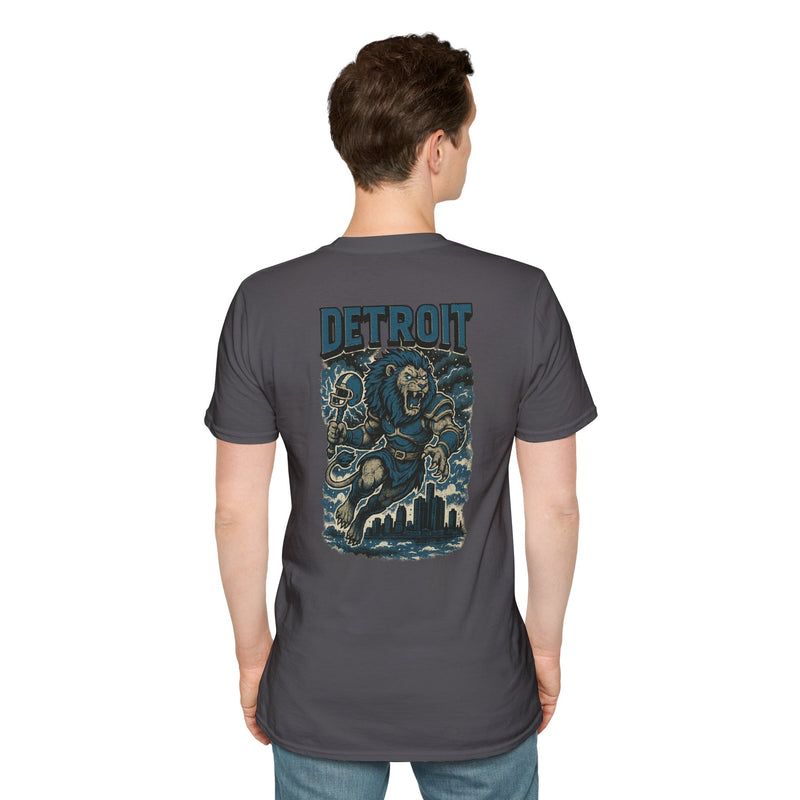 The Roarline King | Detroit Football Tee