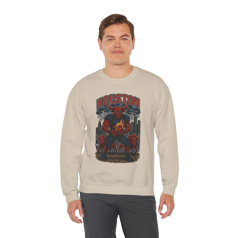 The Hornbrand Titan | Houston Football Sweatshirt