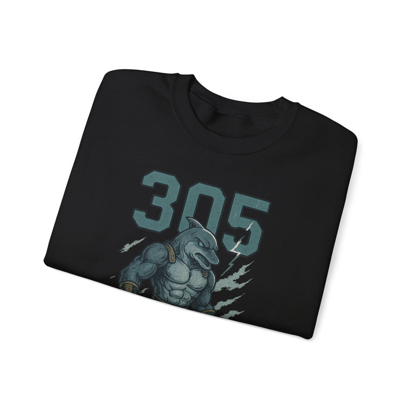 The Undertide | Miami Area Code Football Sweatshirt