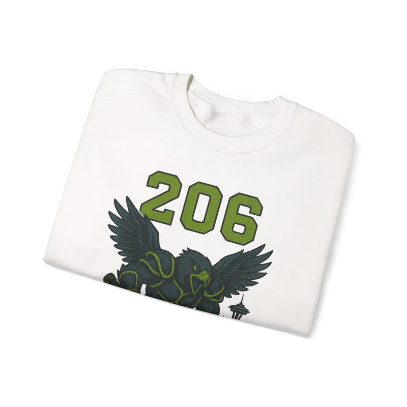 The Stormreign | Seattle Area Code Football Sweatshirt