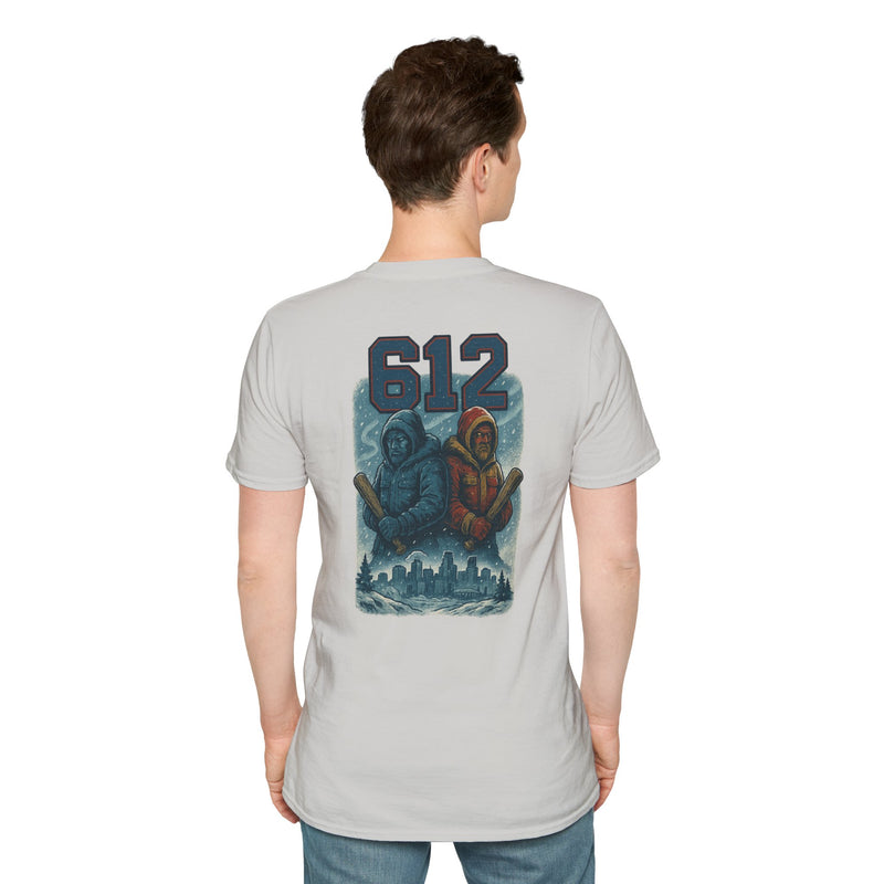 Icebound Sentinels | Minnesota Area Code Baseball Tee