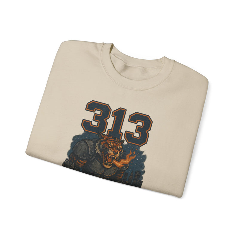 The Ironclaw | Detroit Area Code Baseball Sweatshirt