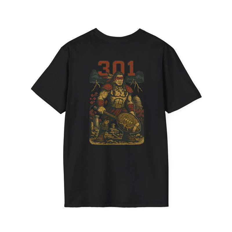 The Red Echo | Washington Area Code Football Tee