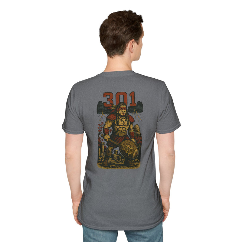 The Red Echo | Washington Area Code Football Tee