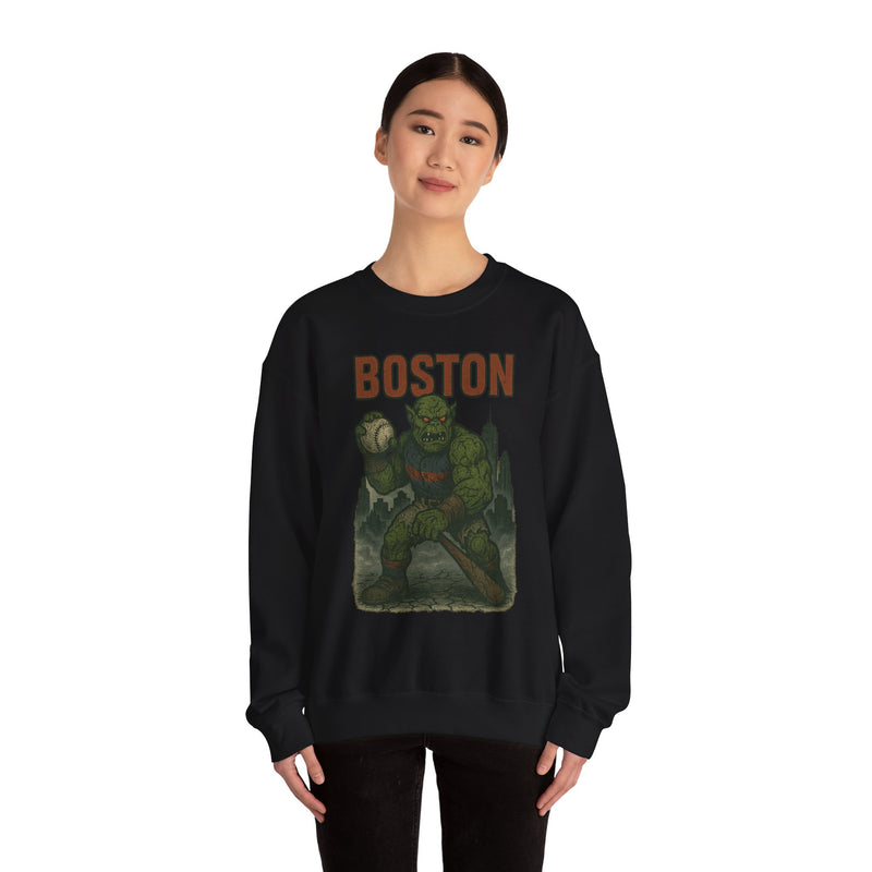 The Green Mauler | Boston Baseball Sweatshirt