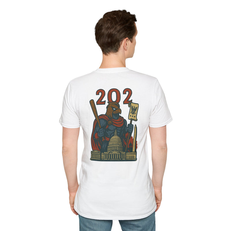 The Vigilant Order | Washington Area Code Baseball Tee