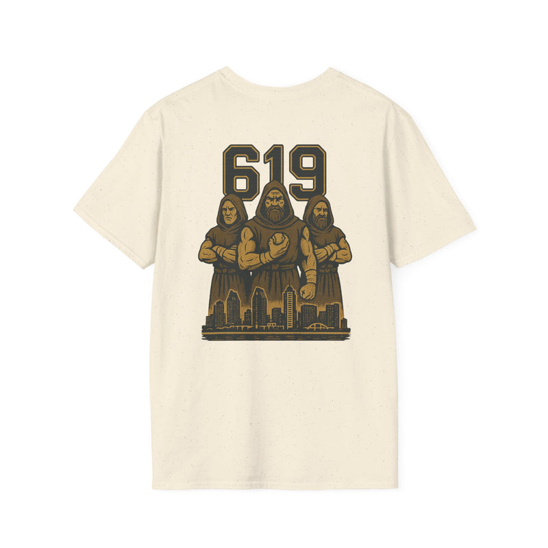 The Cleansed Order | San Diego Area Code Baseball Tee