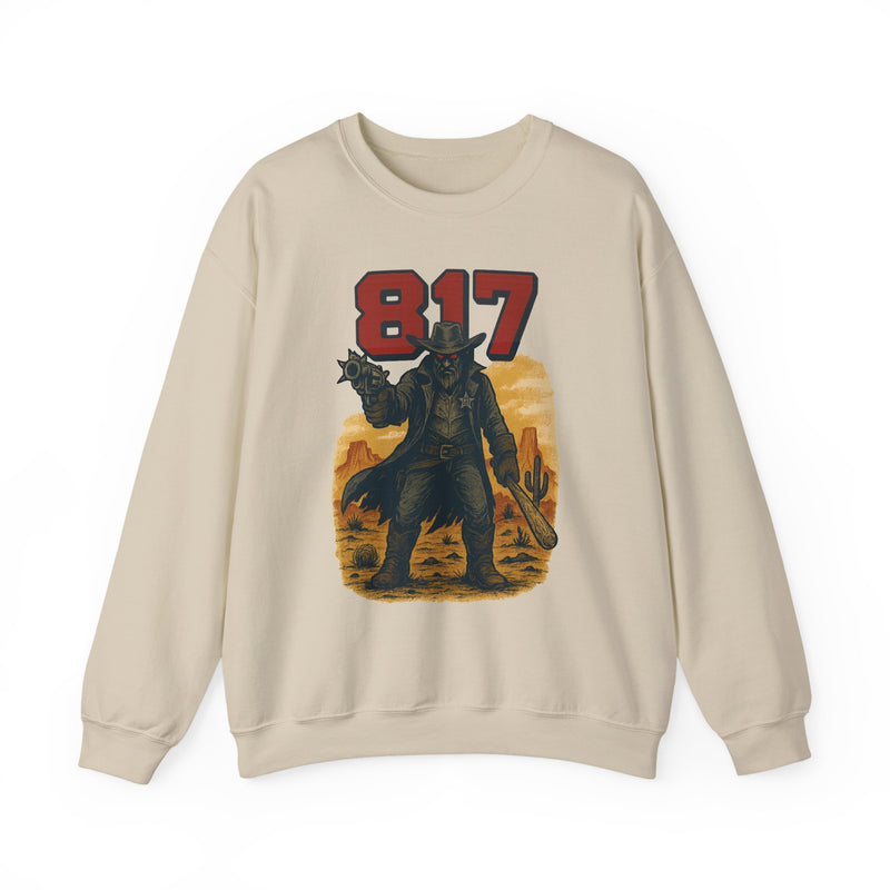The Last Slingers | Texas Area Code Baseball Sweatshirt