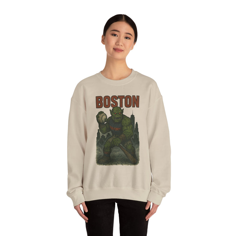 The Green Mauler | Boston Baseball Sweatshirt