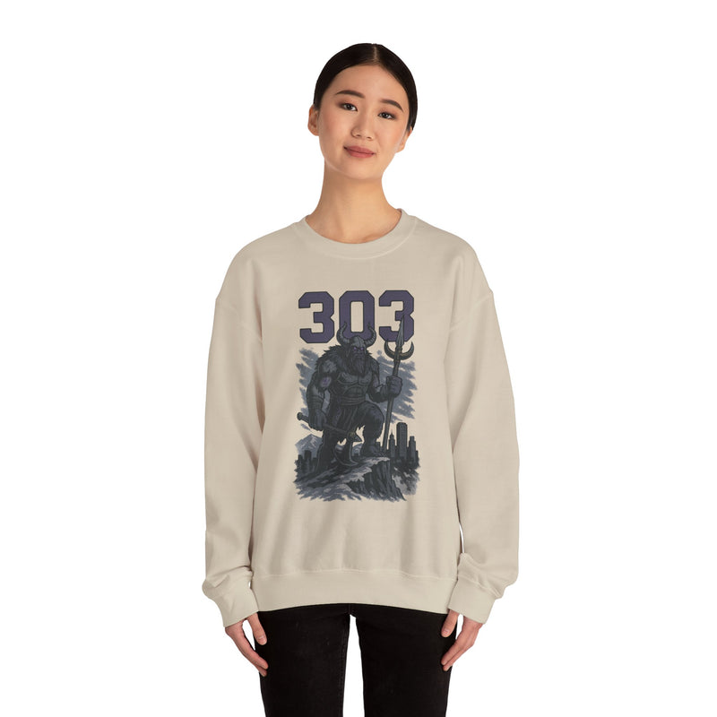 The Cragborn | Colorado Area Code Baseball Sweatshirt