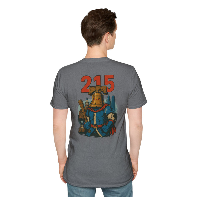The Bellborn | Philadelphia Area Code Baseball Tee