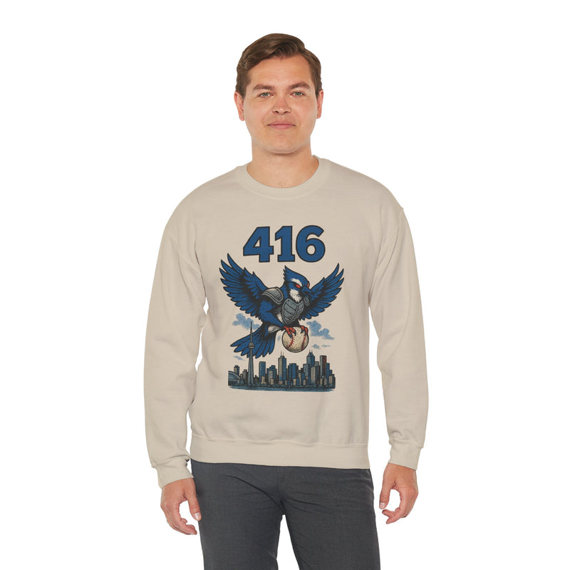 The Sky Talons | Toronto Area Code Baseball Sweatshirt