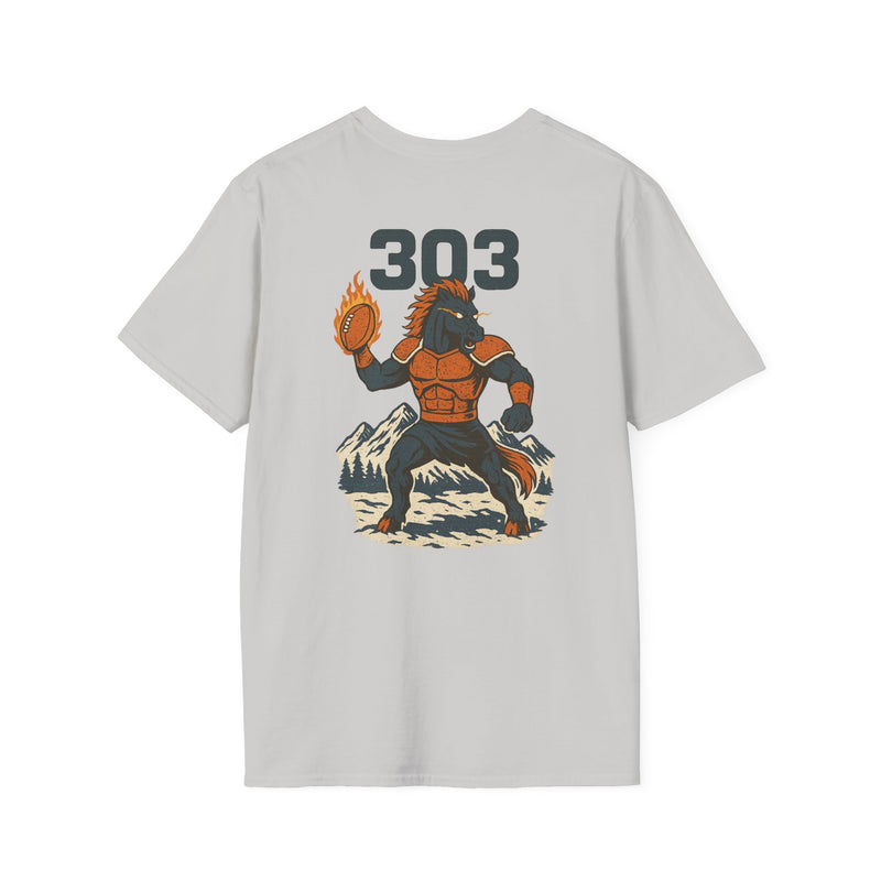 The Stormbrand | Denver Area Code Football Tee