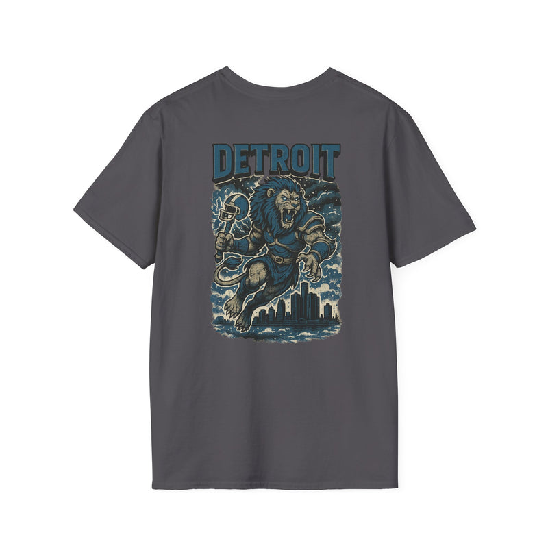 The Roarline King | Detroit Football Tee