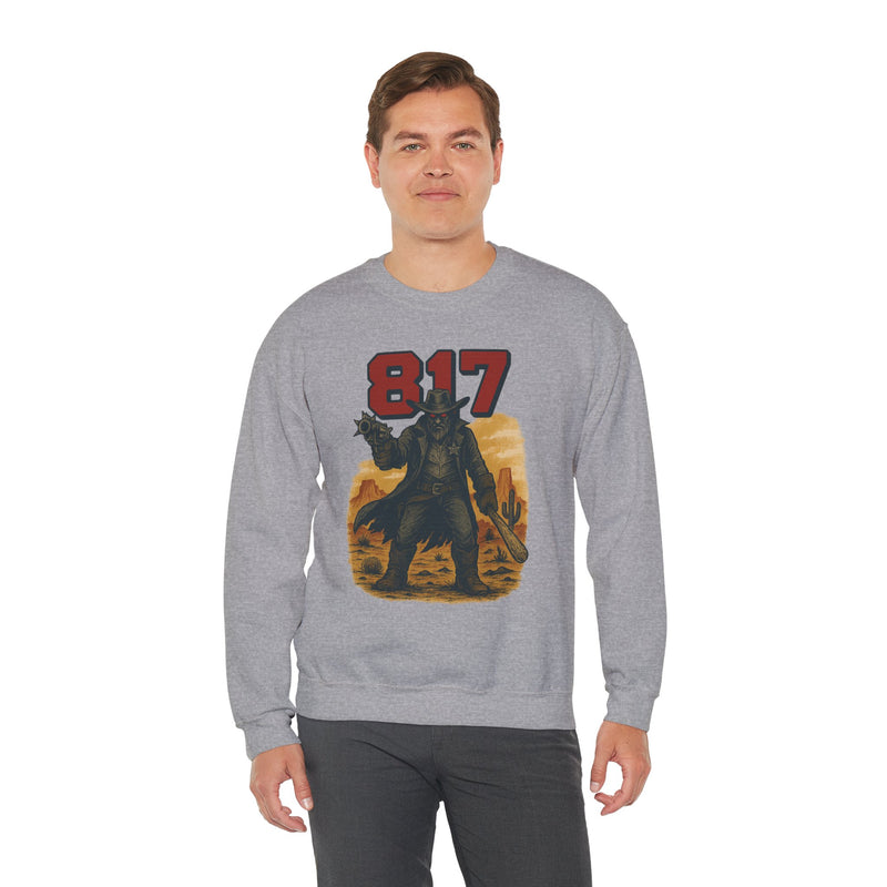 The Last Slingers | Texas Area Code Baseball Sweatshirt