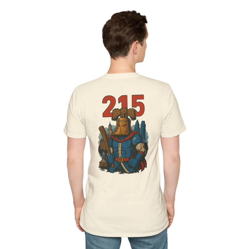 The Bellborn | Philadelphia Area Code Baseball Tee