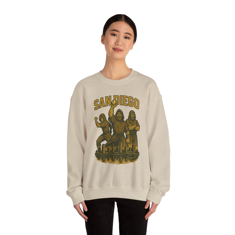 The Cleansed Order | San Diego Area Code Baseball Sweatshirt