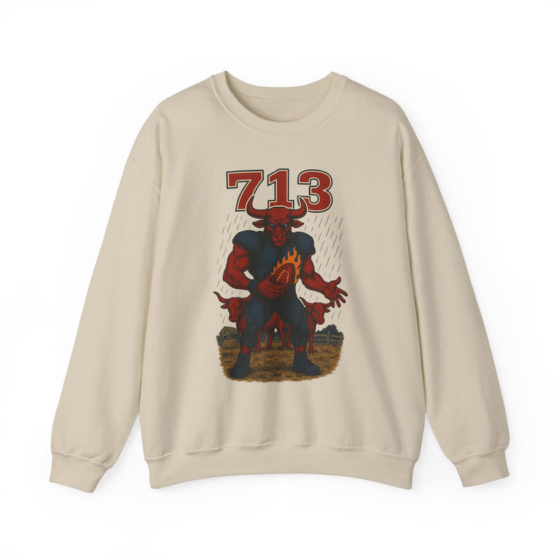 The Hornbrand Titan | Houston Area Code Football Sweatshirt