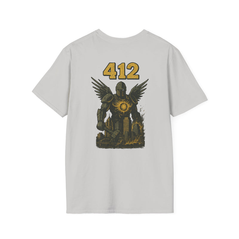 The Blackvault Warden | Pittsburgh Area Code Football Tee