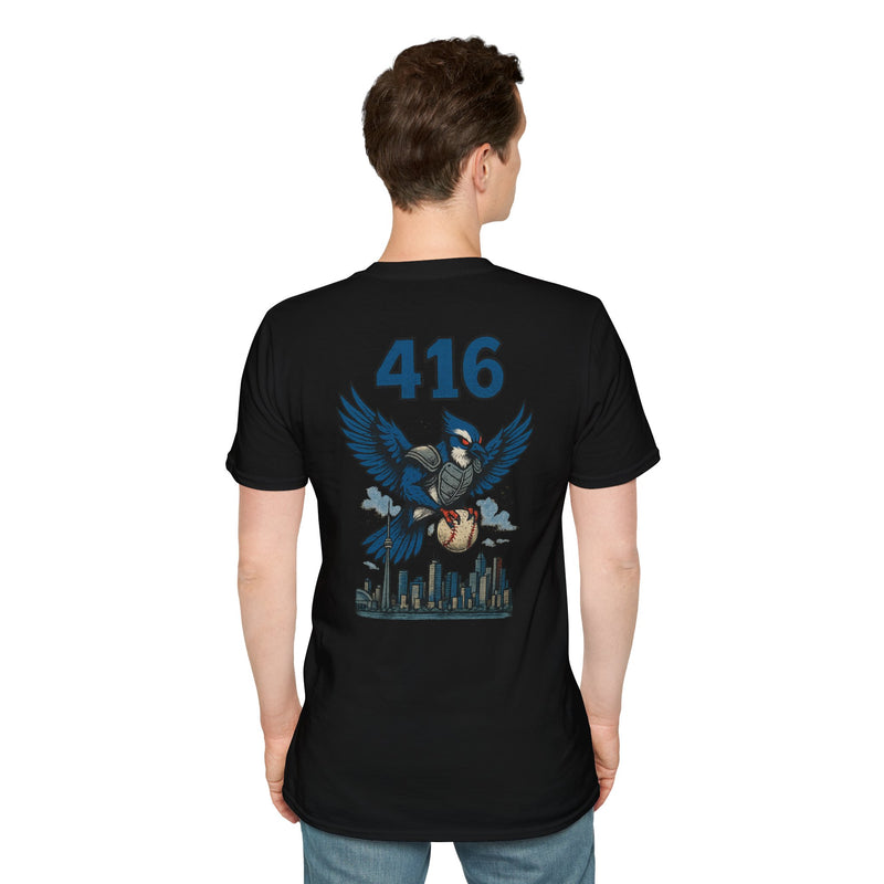 The Sky Talons | Toronto Area Code Baseball Tee