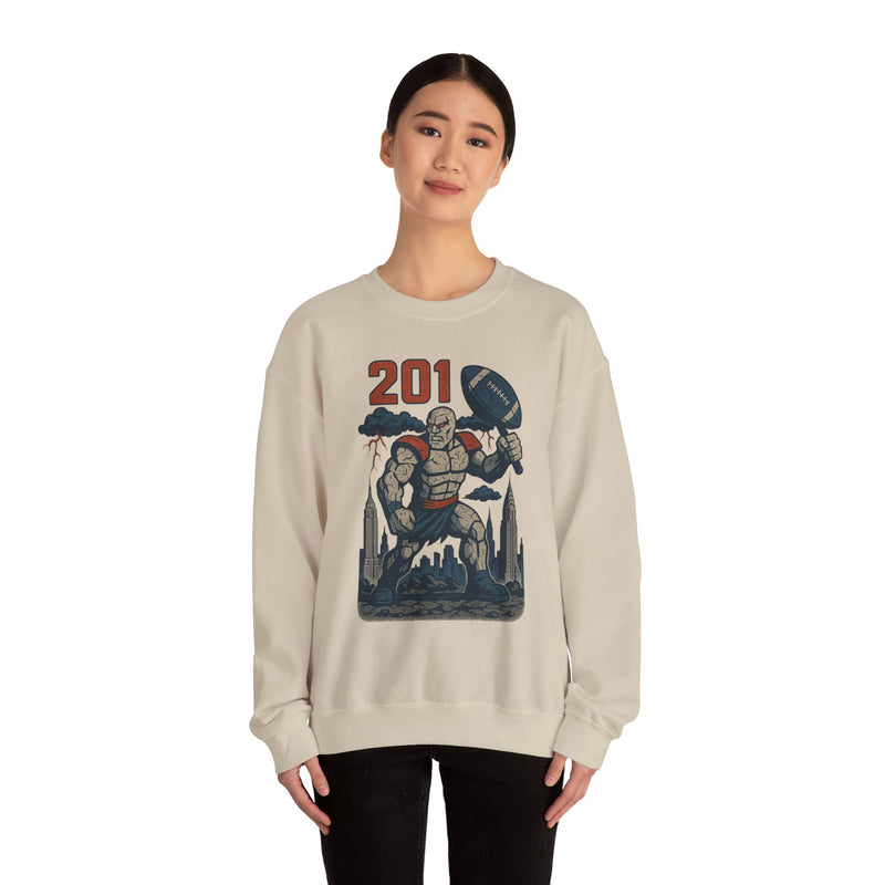 The Silencebreaker | New York Area Code Football Sweatshirt