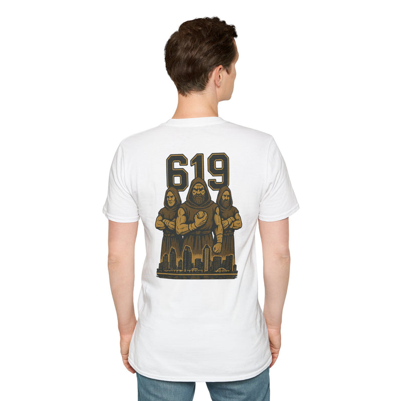 The Cleansed Order | San Diego Area Code Baseball Tee