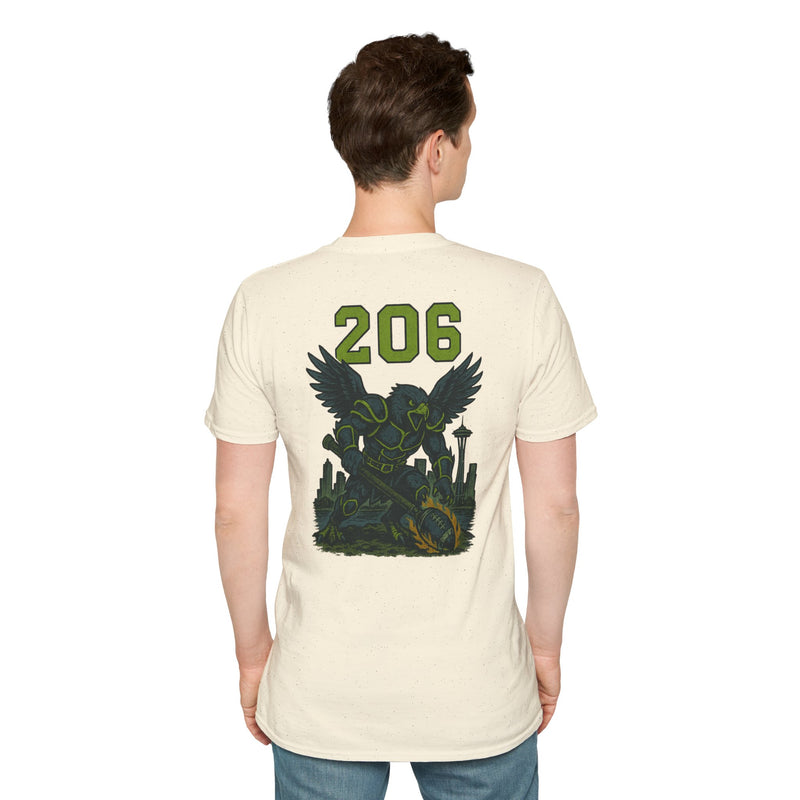 The Stormreign | Seattle Area Code Football Tee