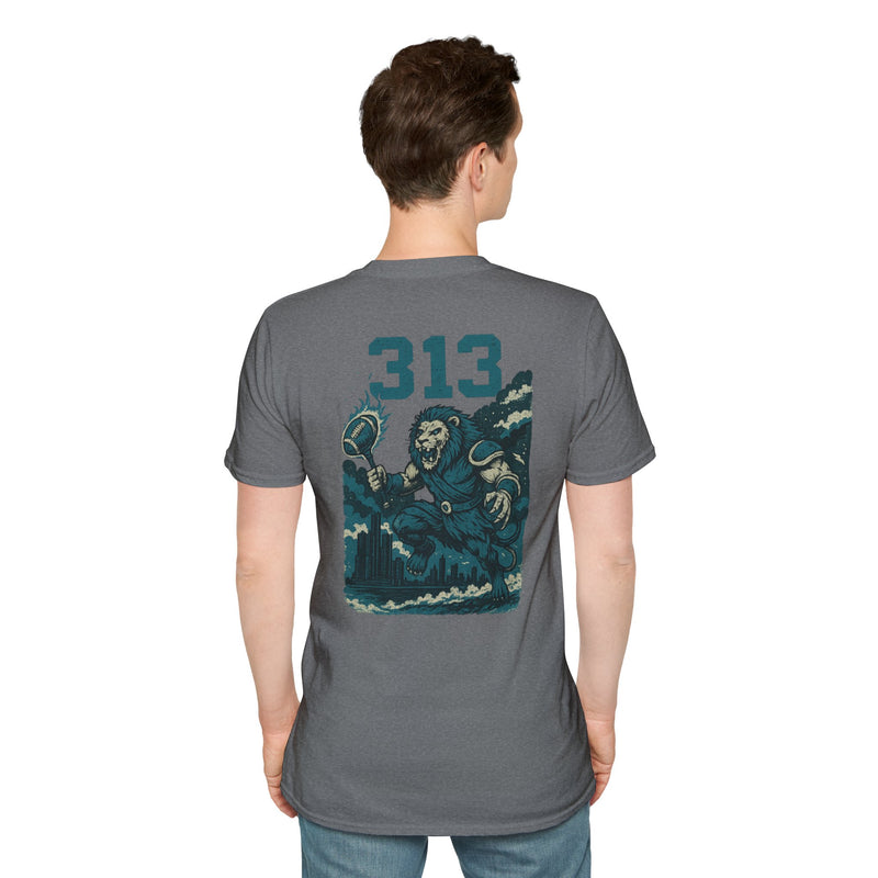 The Roarline King | Detroit Area Code Football Sweatshirt