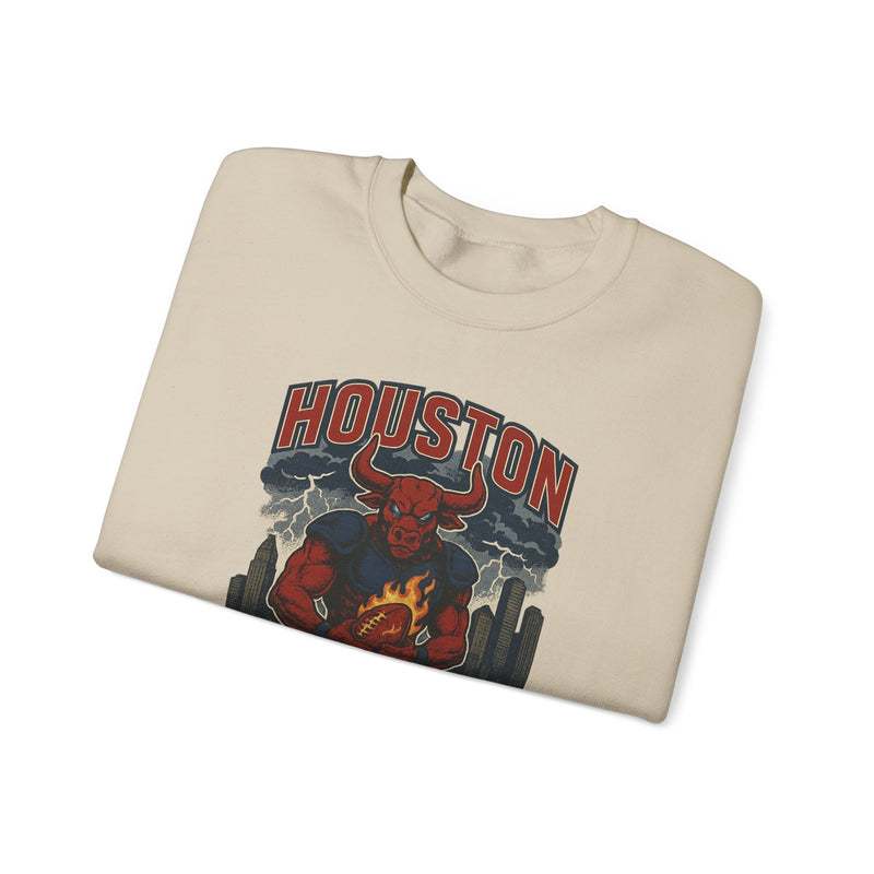 The Hornbrand Titan | Houston Football Sweatshirt