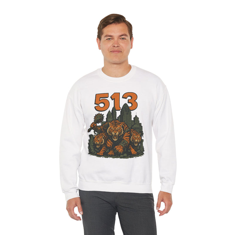 The Emberstripe Kin | Cincinnati Area Code Football Sweatshirt
