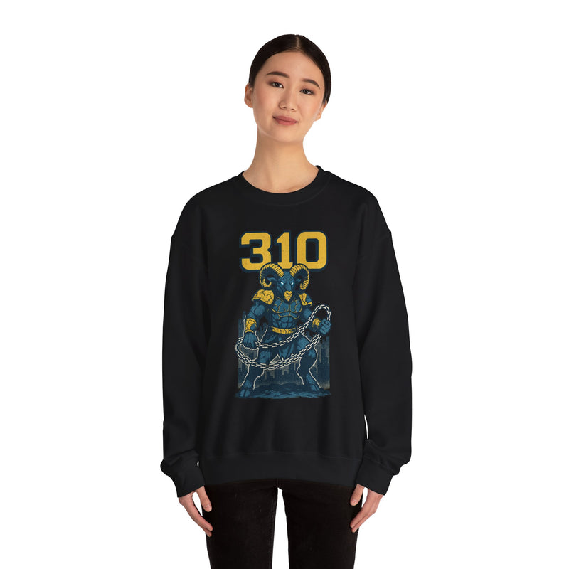 The Faultbinder | Los Angeles Area Code Football Sweatshirt