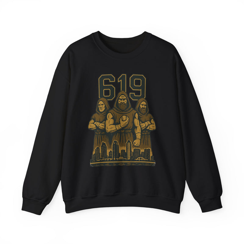 The Cleansed Order | San Diego Area Code Baseball Sweatshirt