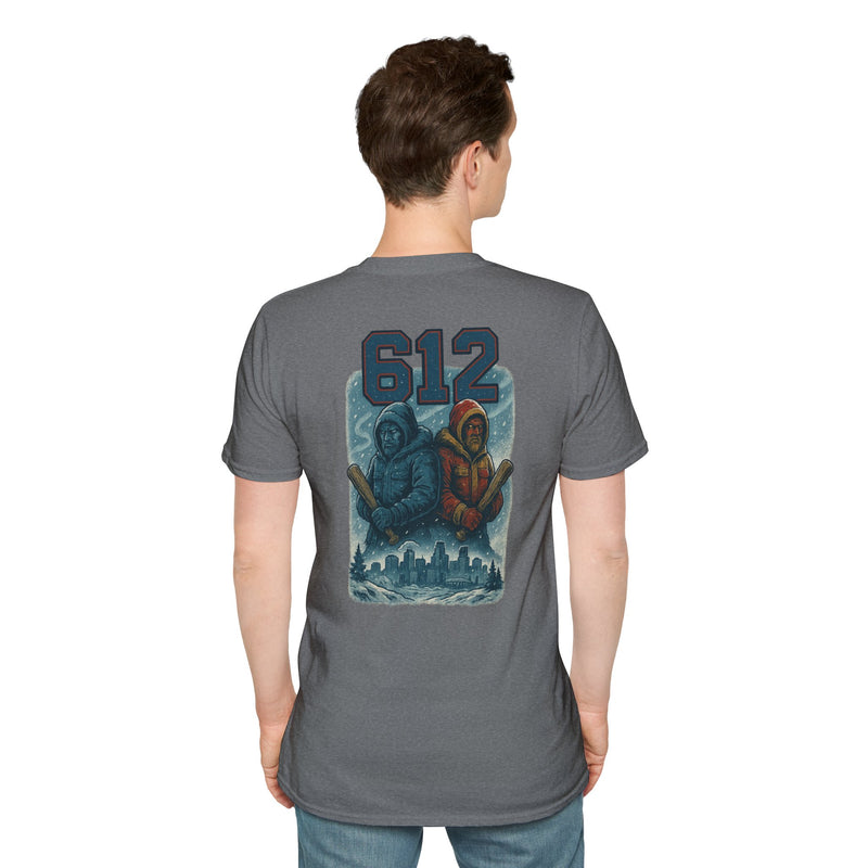 Icebound Sentinels | Minnesota Area Code Baseball Tee
