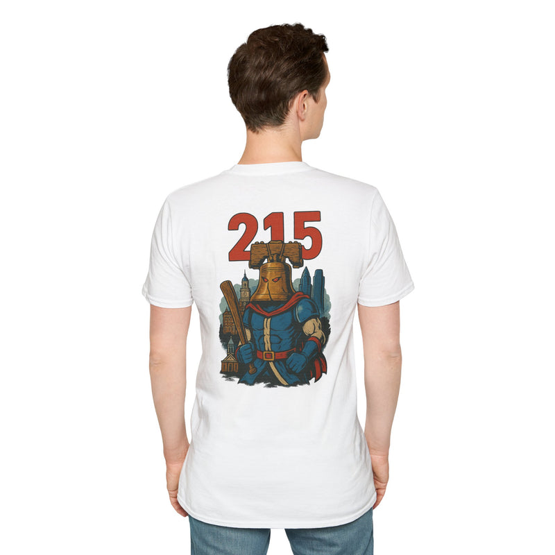 The Bellborn | Philadelphia Area Code Baseball Tee