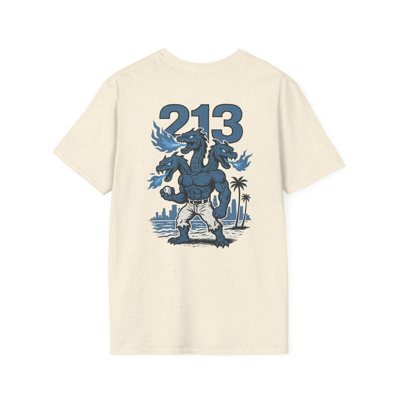The Seraphydra | Los Angeles Area Code Baseball Tee