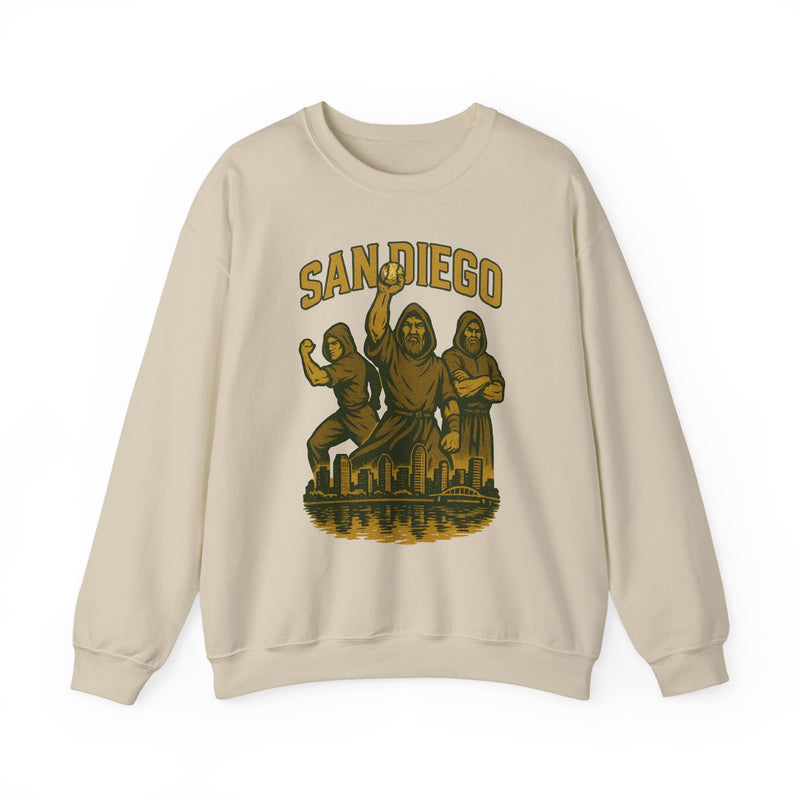 The Cleansed Order | San Diego Area Code Baseball Sweatshirt