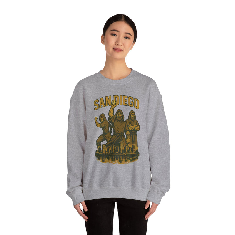 The Cleansed Order | San Diego Area Code Baseball Sweatshirt