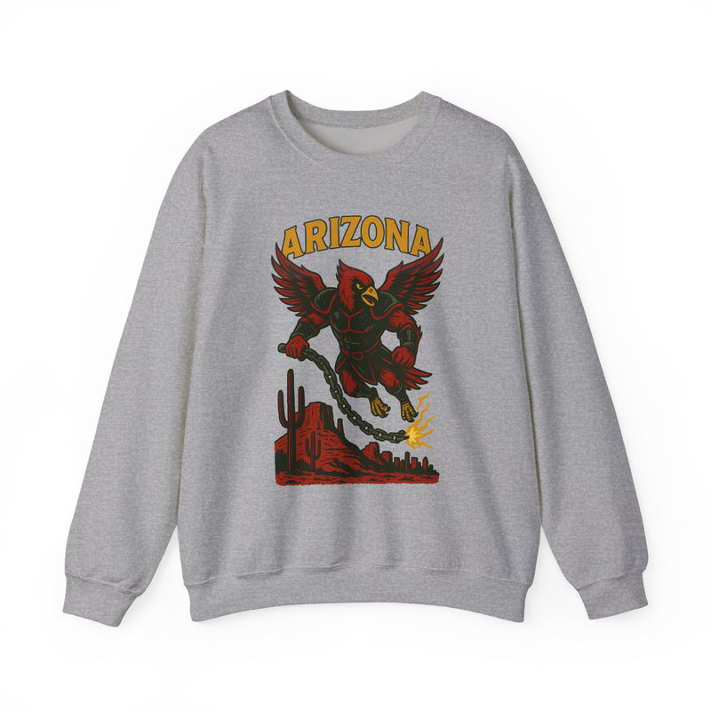 The Chainbound Sentinel | Arizona Area Code FootballSweatshirt