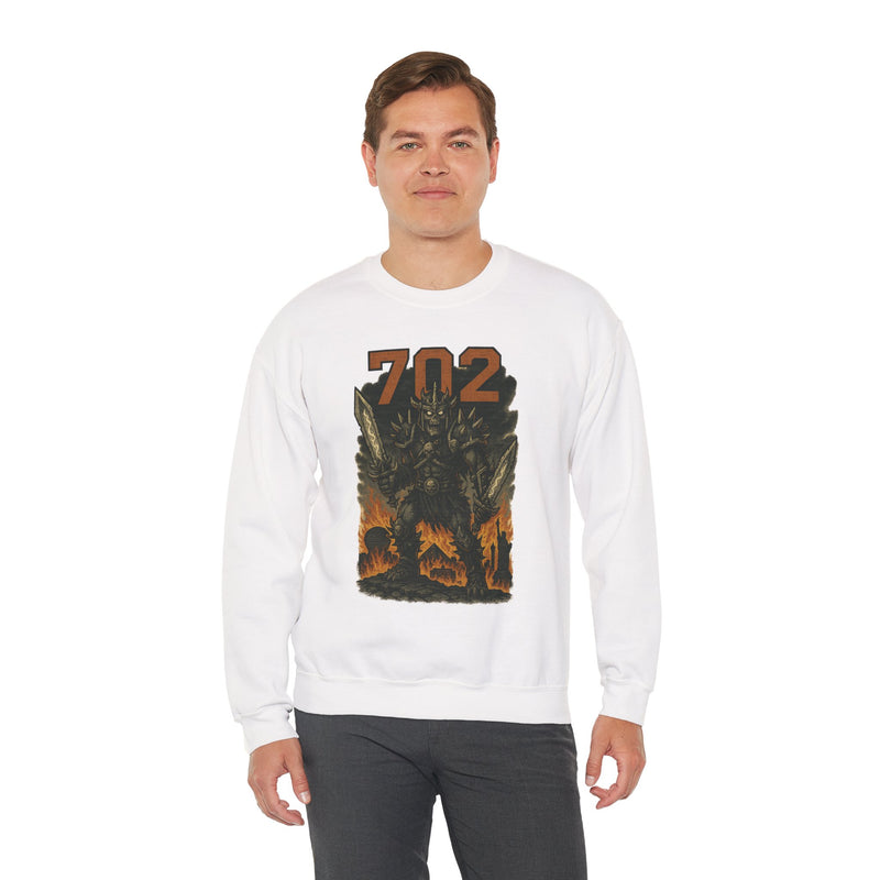 The Hollow Warden | Las Vegas Area Code Football Sweatshirt