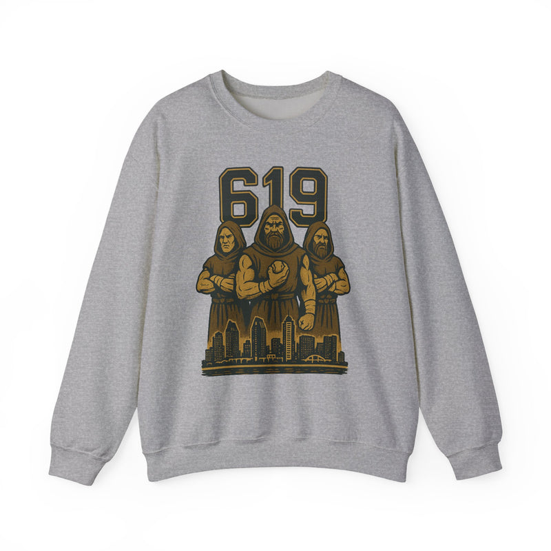 The Cleansed Order | San Diego Area Code Baseball Sweatshirt
