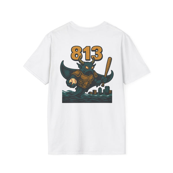 The Drowned Syndicate | Tampa Bay Area Code Baseball Tee