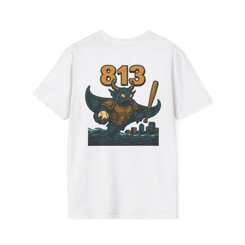The Drowned Syndicate | Tampa Bay Area Code Baseball Tee