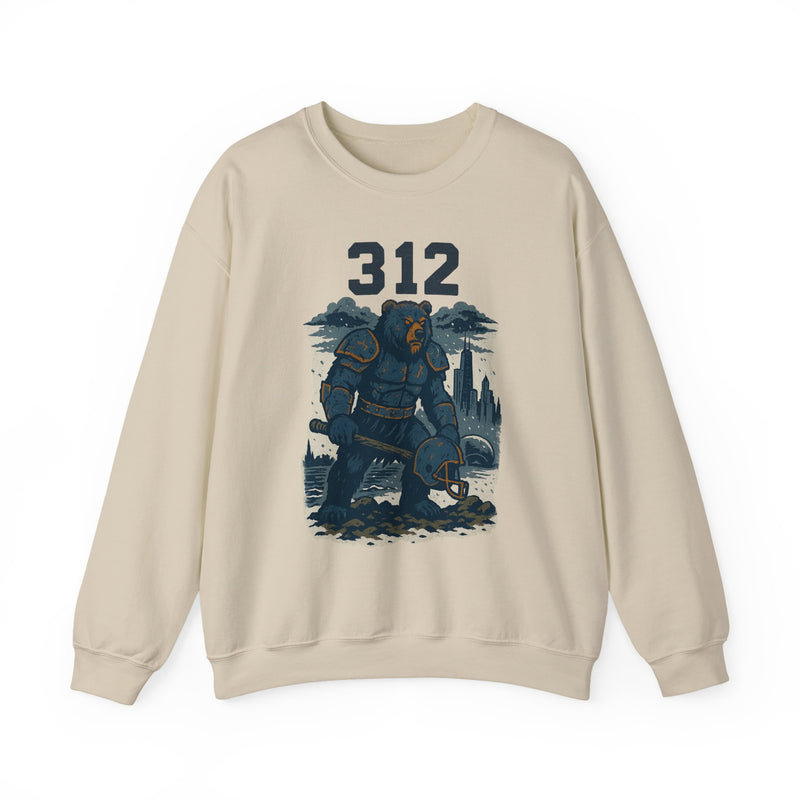 The Frostmaul | Chicago Area Code Football Sweatshirt